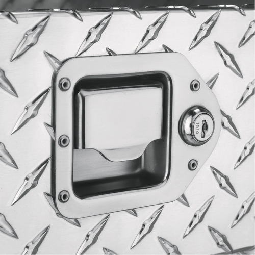 Aluminum Fuel Transfer Tank & Chest, Aluminum, 74 gal. Capacity, Silver Helyx Safety & Industrial Supplies