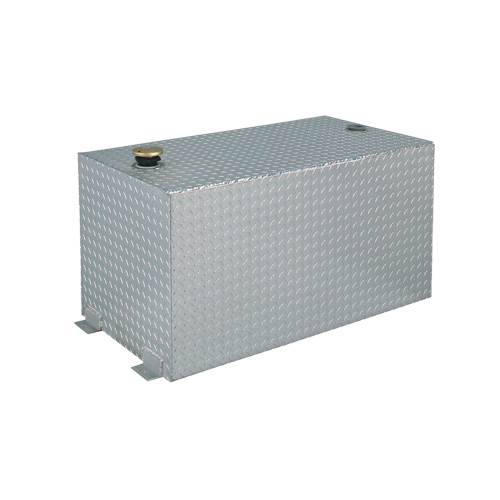 Aluminum Fuel Transfer, Aluminum, 100 Gal. Capacity, Silver Helyx Safety & Industrial Supplies