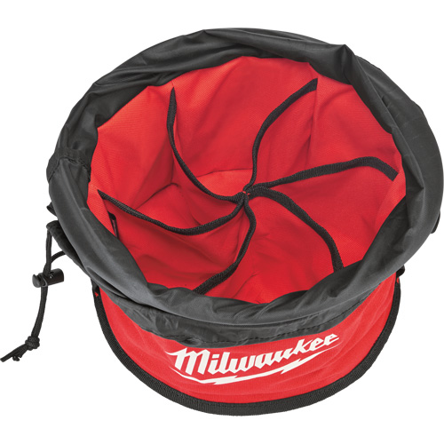 Parachute Organizer Bag, 11-4/5" L x 11-4/5" W x 11" H, Nylon, Black/Red Helyx Safety & Industrial Supplies