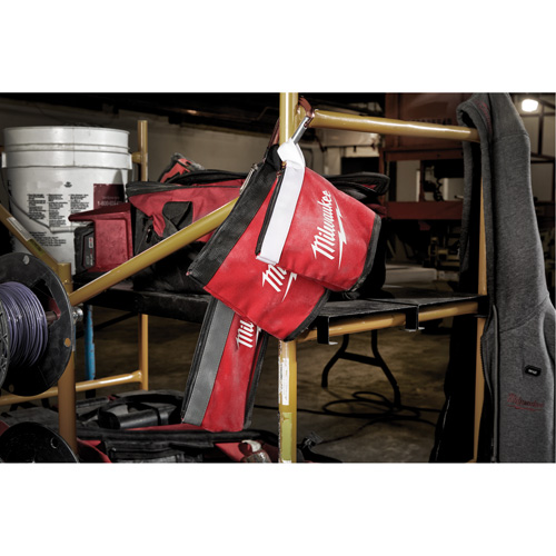 Multi-Size Zipper Pouches - Set of 3, Canvas, 3 Pockets, Black/Red Helyx Safety & Industrial Supplies