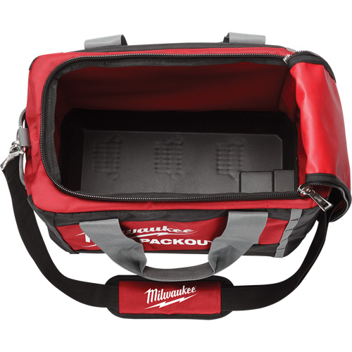 Packout Tool Bag, Ballistic Nylon, 2 Pockets, Black/Red Helyx Safety & Industrial Supplies