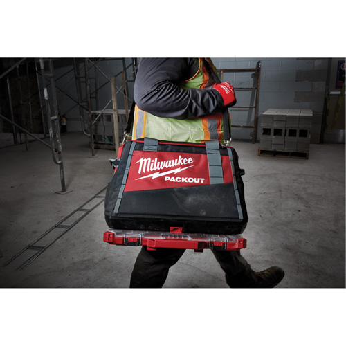 Packout Tool Bag, Ballistic Nylon, 8 Pockets, Black/Red Helyx Safety & Industrial Supplies