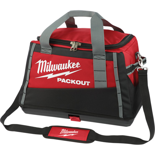 Packout Tool Bag, Ballistic Nylon, 8 Pockets, Black/Red Helyx Safety & Industrial Supplies