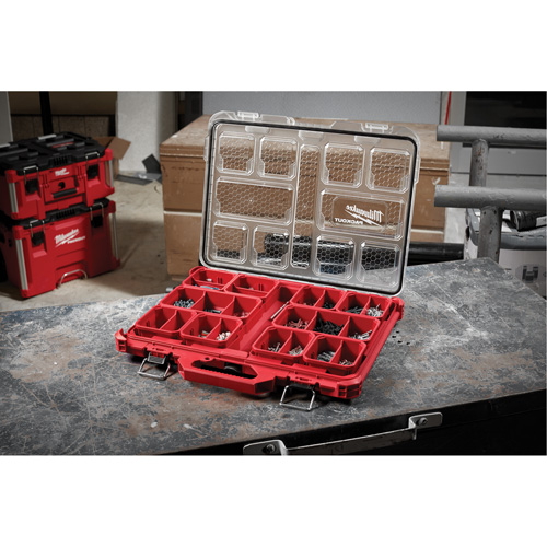Organisateur profil&eacute; Packout, 19-3/4" x 16-2/5" x 2-1/2", Noir/Rouge Helyx Safety & Industrial Supplies