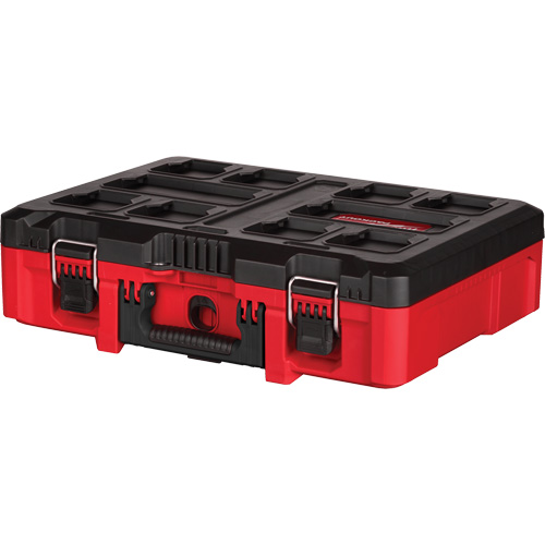 Packout Tool Case with Customizable Insert, 20-7/10" x 15-1/5" x 6-1/5", Black/Red Helyx Safety & Industrial Supplies
