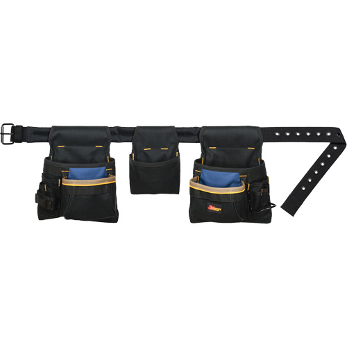 Ceinture &agrave; outils combin&eacute;e de luxe, Polyester, Noir Helyx Safety & Industrial Supplies