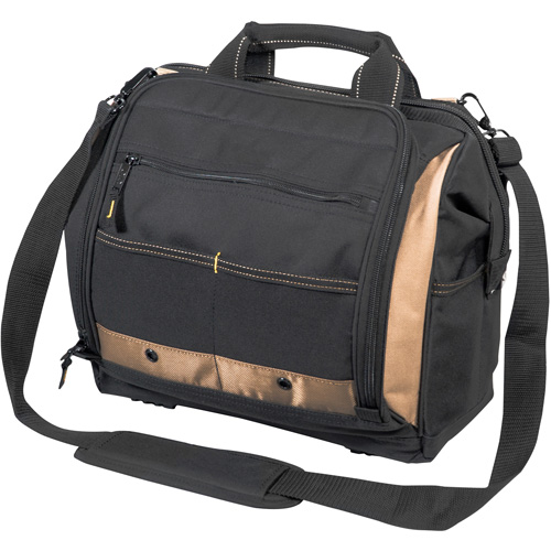 Multi-Compartment Tool Carrier, Polyester, 33 Pockets, Black Helyx Safety & Industrial Supplies