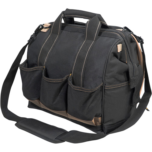 Multi-Compartment Tool Carrier, Polyester, 33 Pockets, Black Helyx Safety & Industrial Supplies