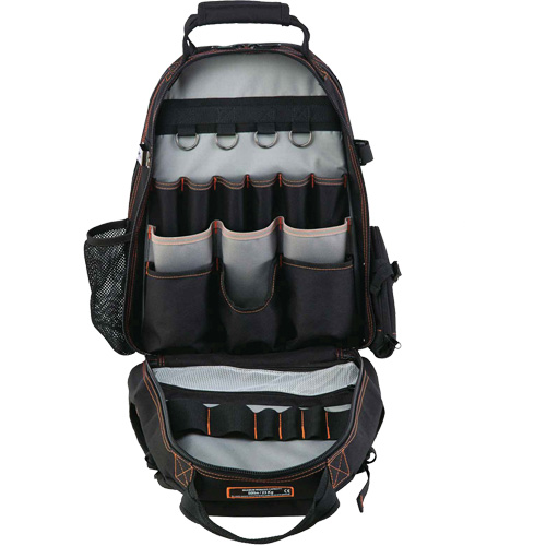Arsenal&reg; 5843 Tool Backpack, 13-1/2" L x 8-1/2" W, Black, Polyester Helyx Safety & Industrial Supplies