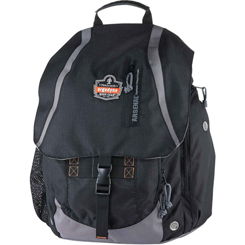 Arsenal&reg; 5143 Tool Backpack, 15" L x 8" W, Black, Polyester Helyx Safety & Industrial Supplies