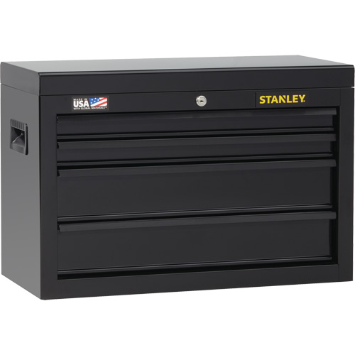 100 Series Tool Chest, 26" W, 4 Drawers, Black Helyx Safety & Industrial Supplies