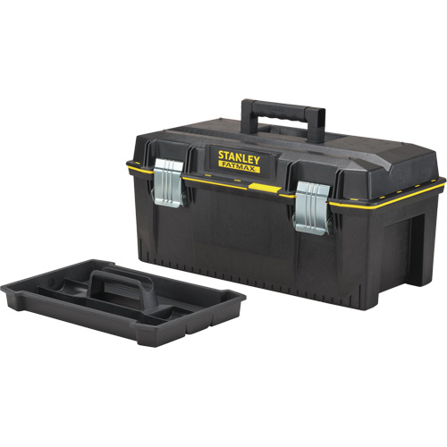 FatMax&reg; Structural Foam Tool Box, 23" W x 12' D x 10-1/2" H, Black/Yellow Helyx Safety & Industrial Supplies
