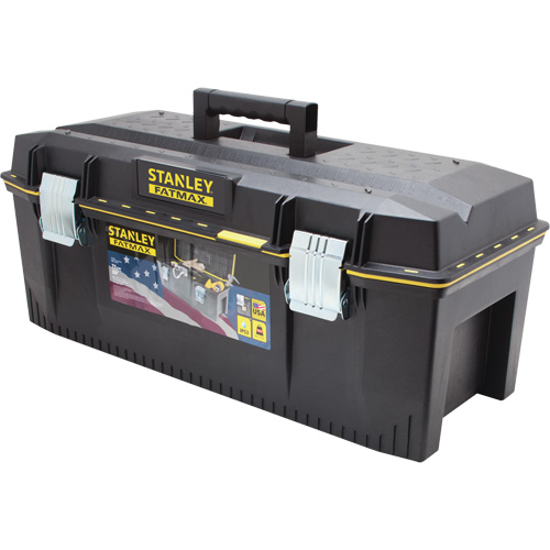 FatMax&reg; Structural Foam Tool Box, 28" W x 12-1/2" D x 11" H, Black/Yellow Helyx Safety & Industrial Supplies