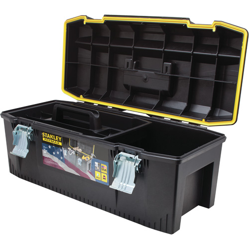 FatMax&reg; Structural Foam Tool Box, 28" W x 12-1/2" D x 11" H, Black/Yellow Helyx Safety & Industrial Supplies