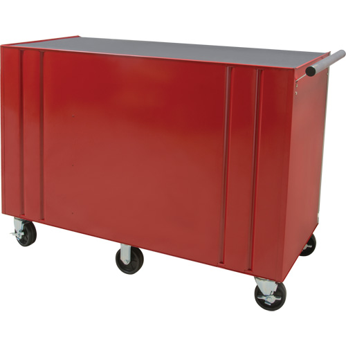Industrial Tool Cart, 12 Drawers, 56" W x 24-1/2" D x 38-1/8" H, Red Helyx Safety & Industrial Supplies