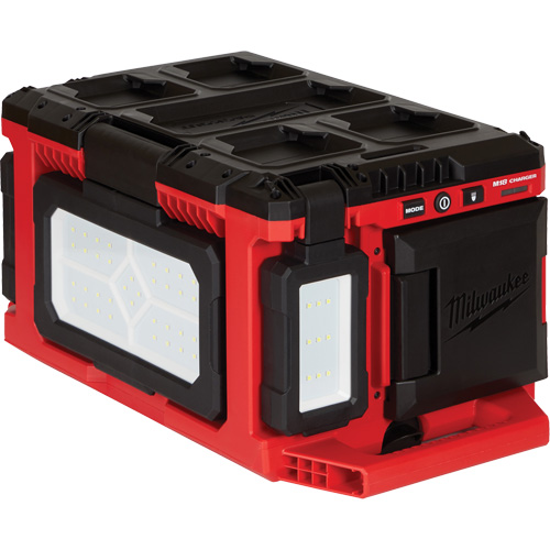 M18 Packout Light/Charger, LED, 3000 Lumens Helyx Safety & Industrial Supplies