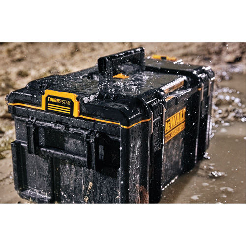 ToughSystem&reg; 2.0 Large Toolbox, 21-3/4" x 14-3/4" x 12-3/8", Black Helyx Safety & Industrial Supplies