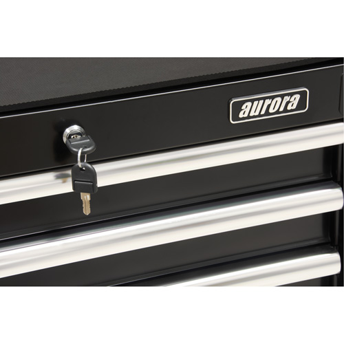 Chariot &agrave; outils industriel, 3 tiroirs, 29-4/5" la x 21-1/5" p x 38-4/5" h, Noir Helyx Safety & Industrial Supplies