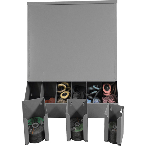 Distributeur aliment&eacute; par gravit&eacute; avec couvercle Helyx Safety & Industrial Supplies