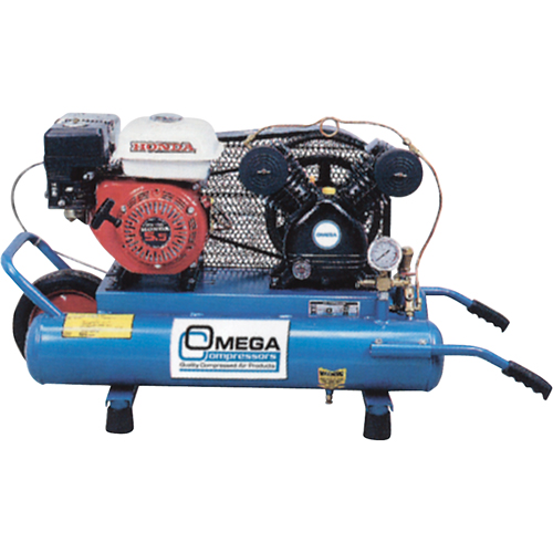 Compresseurs d'air s&eacute;rie entrepreneur, Essence, 6,6 gal. (8 gal. US), 125 PSI Helyx Safety & Industrial Supplies