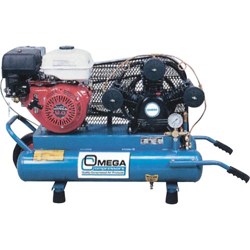 Compresseurs d'air s&eacute;rie entrepreneur, Essence, 6,6 gal. (8 gal. US), 125 PSI Helyx Safety & Industrial Supplies