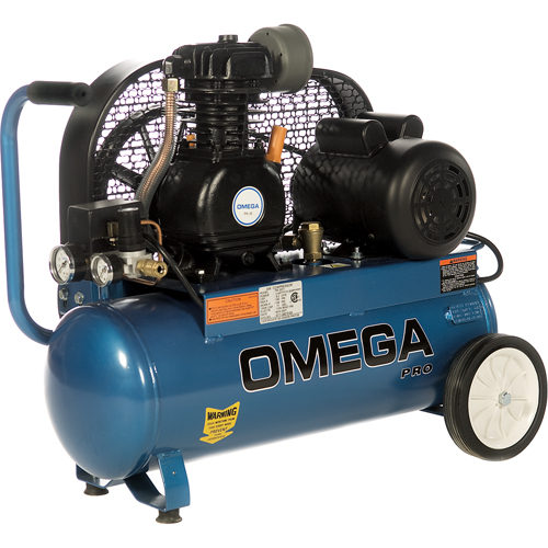 Compresseurs d'air s&eacute;rie professionnelle, &eacute;lectrique, 9,2 gal. (11 gal. US), 125 PSI, 115/1 V Helyx Safety & Industrial Supplies