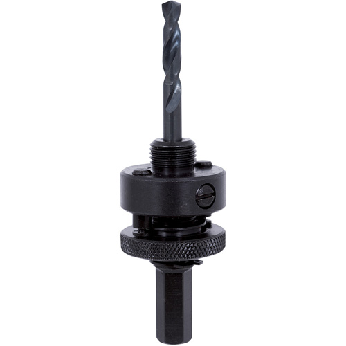 Mandrin de scie-cloche &agrave; tige hexagonale M45P, 1-1/4" - 6", 7/16" Tige Helyx Safety & Industrial Supplies