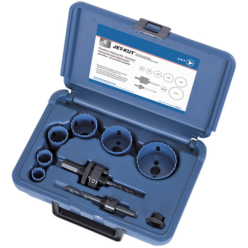Coffret de scies-cloches haut de gamme pour plombier, 8 morcea Helyx Safety & Industrial Supplies