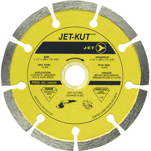 JET-KUT Premium Segmented Diamond Blade Helyx Safety & Industrial Supplies