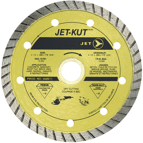 JET-KUT Premium Turbo Diamond Blade Helyx Safety & Industrial Supplies