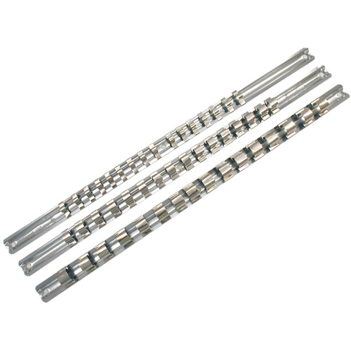 Rail porte-douilles &agrave; entraînement 1/4" SCH-14 avec 16 attaches de retenue Helyx Safety & Industrial Supplies