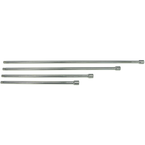 Jeu de barres rallonges SE12-4S, Prise de 1/2", Fini Chrome, 4 M Helyx Safety & Industrial Supplies
