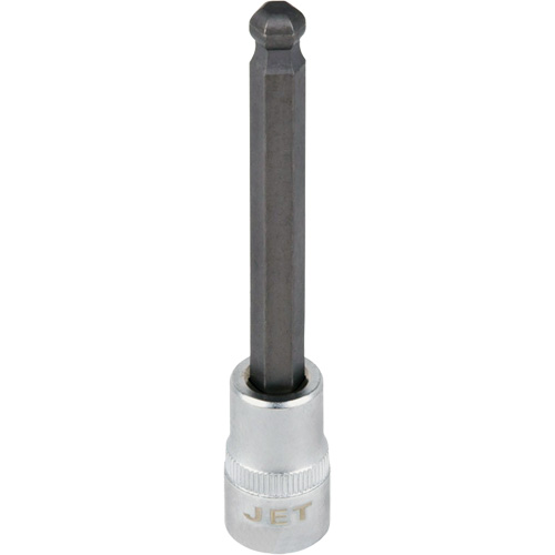 Bit Socket, Hex Ball, 4 mm x 4" L, 3/8" Drive Helyx Safety & Industrial Supplies