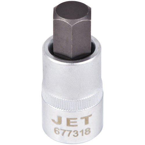 Bit Socket, Hex, 9/16" x 2" L, 1/2" Drive Helyx Safety & Industrial Supplies