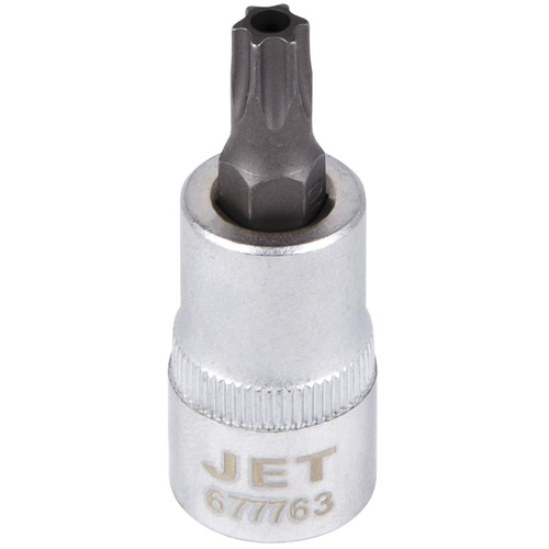 Tamperproof Bit Socket, Torx&reg; Tamper, T-45 x 2" L, 3/8" Drive Helyx Safety & Industrial Supplies