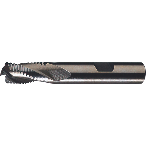 CLEVELAND Roughers, Cobalt, Multi-Flute, Centre Cutting, Square End, 1/2" Dia., Cobalt Helyx Safety & Industrial Supplies