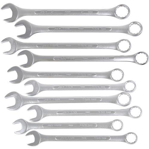 JCW-10-2 10-Piece Combination Wrench Set, 10 Pieces, Imperial Helyx Safety & Industrial Supplies