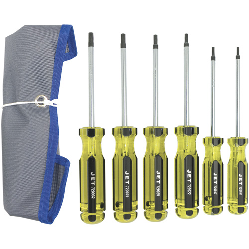 JHTSS-6 Jumbo Handle TORX&reg; Screwdriver Set, 6 Helyx Safety & Industrial Supplies