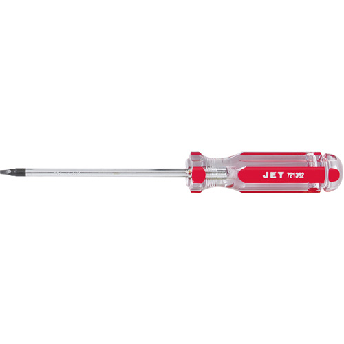 Square Jumbo Handle Screwdriver, #2 Tip, Round, 5" L, Plastic Handle Helyx Safety & Industrial Supplies