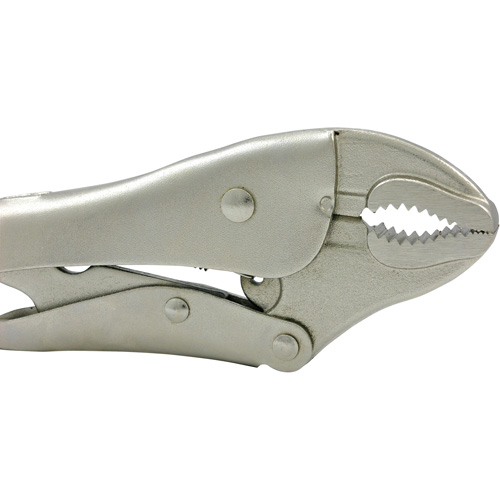 Pinces verrouillables super robustes J10WR avec couteau, Longueur 10", M&acirc;choire courb&eacute;e Helyx Safety & Industrial Supplies