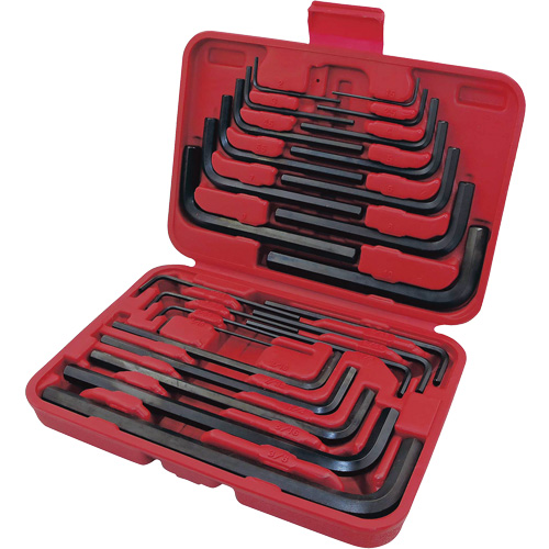 JHK-25SM Hex Key Set, 25 Pcs., Metric & Imperial Helyx Safety & Industrial Supplies
