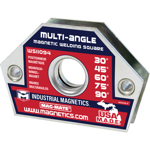 &eacute;querres de soudage magn&eacute;tiques, 4-3/8" lo x 3/4" la x 3" h, 55 lb Helyx Safety & Industrial Supplies