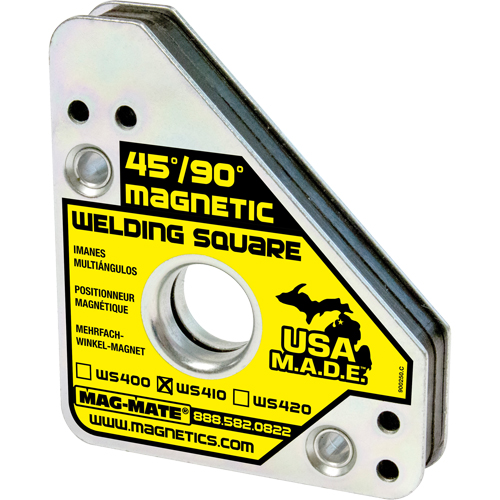 &eacute;querres de soudage magn&eacute;tiques, 3-3/4" lo x 3/4" la x 4-3/8" h, 75 lb Helyx Safety & Industrial Supplies