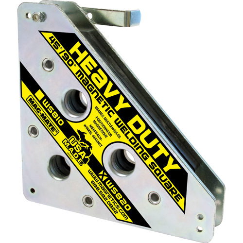 Magnetic Welding Squares, 8" L x 1-1/2" W x 8" H, 325 lbs. Helyx Safety & Industrial Supplies
