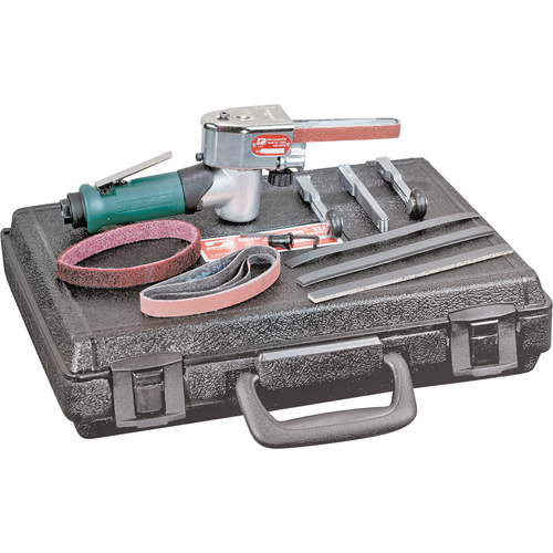 Mini-Dynafile&reg; II Abrasive Belt Machines, 1/8" - 1/2", 1/4" NPTF Helyx Safety & Industrial Supplies