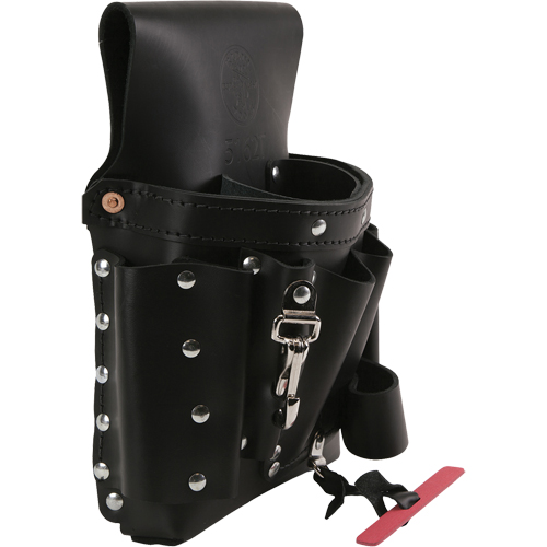 Pore-outils &agrave; tr&egrave;s grande capacit&eacute;, Porte-outil multiple, Cuir, 8 Poches Helyx Safety & Industrial Supplies