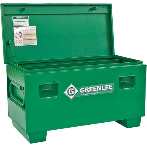 Jobsite Chest, 42" x 20" x 20", Steel, Green Helyx Safety & Industrial Supplies