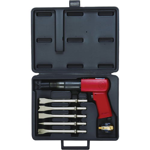 Heavy-Duty Air Hammer Kit, 25 CFM, 1/4", 2300 BPM, 3/4" x 3-1/2" (19 mm x 89 mm) Helyx Safety & Industrial Supplies