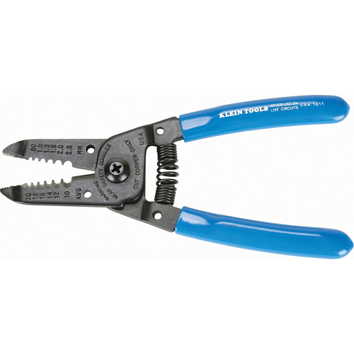 Wire Strippers/Cutters, 6-1/8" L, 10, 12, 14, 16, 18, 20 AWG Helyx Safety & Industrial Supplies