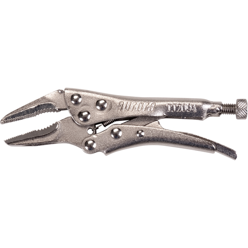 Locking Pliers with Wire Cutter, 4" Length, Long Nose Helyx Safety & Industrial Supplies
